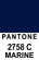 PANTONE 2758 C MARINE